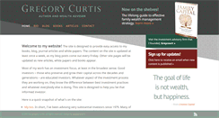 Desktop Screenshot of gregorydcurtis.com