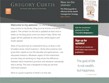 Tablet Screenshot of gregorydcurtis.com